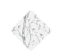 Ambientador de coche con estampado de maderas grises y pájaros, 10 hojas colgantes perfumadas para coche