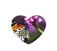 Ambientador de coche con estampado de mariposas moradas, 10 unidades, hojas colgantes perfumadas con cuerda para el hogar
