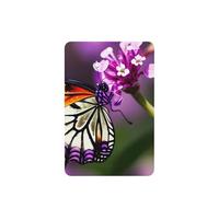 Ambientador de coche con estampado de mariposas moradas, 10 unidades, hojas colgantes perfumadas con cuerda para el hogar