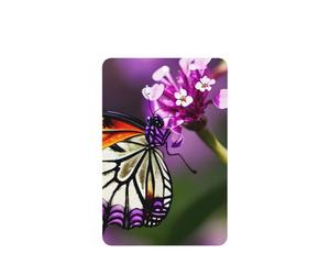 Ambientador de coche con estampado de mariposas moradas, 10 unidades, hojas colgantes perfumadas con cuerda para el hogar