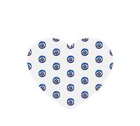 Ambientador de coche con estampado de ojos malvados, 10 hojas colgantes perfumadas para coche