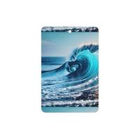 Ambientador de coche con estampado de olas oceánicas, 10 hojas perfumadas para colgar