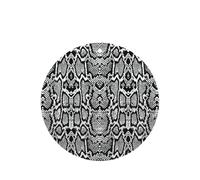 Ambientador de coche con estampado de piel de serpiente, color blanco y negro, 10 unidades, hojas colgantes perfumadas con cuerda para el hogar