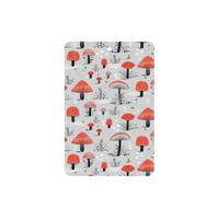 Ambientador de coche con estampado de setas de dibujos animados, 10 unidades, hojas colgantes perfumadas con cuerda para el hogar