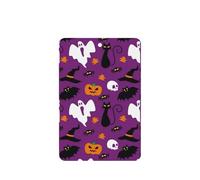 Ambientador de coche con estampado de terror de Halloween, color morado, 10 hojas perfumadas para colgar