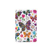 Ambientador de coche con estampado floral de primavera, 10 unidades, hojas colgantes perfumadas para coche