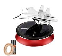Ambientador de coche con forma de helicóptero, con rotación solar, para coche, energía solar rotatoria, aromaterapia rotativa para coches, caravanas, SUV, camiones