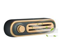 Ambientador de coche con forma de radio, difusor de terapia de coche, difusor de , difusor de perfume, clip de ventilación para coche