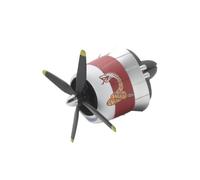 Ambientador de Coche con Hélice Estilo Aviación Salida de Aire Aromas Auto | Difusor Fragancia Coche para Conductores Modificadores Viajeros Camiones Autocaravanas SUV Sedanes Rutas Trayecto