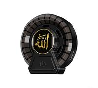 Ambientador de coche con iluminación ambiental, respuesta de ritmo musical, luz de recogida activada por voz para montaje de ventilación de vehículo (C)