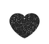 Ambientador de coche con impresión de constelación estrellada, 10 hojas perfumadas para colgar