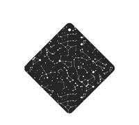 Ambientador de coche con impresión de constelación estrellada, 10 hojas perfumadas para colgar