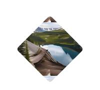 Ambientador de coche con impresión de Parque Nacional Glacier, 10 unidades, hojas colgantes perfumadas