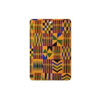 Ambientador de coche con impresión de textura étnica tribal africana, 10 hojas colgantes perfumadas para coche