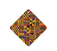 Ambientador de coche con impresión de textura étnica tribal africana, 10 hojas colgantes perfumadas para coche