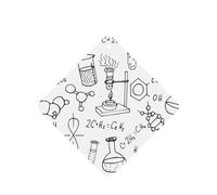 Ambientador de coche con impresión química, 10 hojas perfumadas para colgar