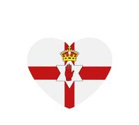 Ambientador de coche con la bandera de Irlanda del Norte, juego de difusor perfumado de 4 piezas, fragancia de larga duración para coche, hogar y armario