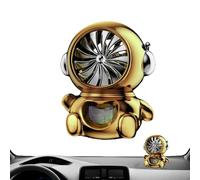 Ambientador de coche con robot, perfume de fragancia giratorio de larga duración con energía solar, dispensador de giratorio de energía solar, diseño de robot para mejorar el ambiente del