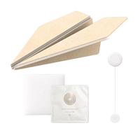 Ambientador de coche | de avión de papel | Refrescante de coche, ambientador automotriz, eliminador de olores, adorno de visión trasera, decoración de coche