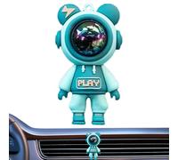 Ambientador de coche de dibujos animados: clip de diseño creativo de astronauta, difusor de fragancia único, cápsula aromática duradera, estilo fácil de instalar, dulce perfume de ventilación de aire