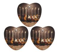 Ambientador de coche de la colección de guitarra, tarjetas perfumadas colgantes, lindos ambientadores blancos de larga duración, aromas de autos nuevos para mujeres y hombres, ambientador natural con