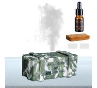 Ambientador de coche, difusor de ambientador de coche, difusor de aromaterapia para coche, purificador de aire de aromaterapia con cinta adhesiva de doble cara, humidificador, diseño sin rastros para