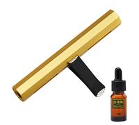 Ambientador de coche, difusor de aromaterapia de perfume, difusor de aleación de aluminio, difusor de coche, para dormitorio, sala de estar, inodoro, hombres y mujeres