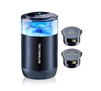 Ambientador De Coche, Difusor Inteligente (4 Modos), Monitor De Aceite, 1600 Pulverizaciones, Recargable USB-C, Encendido/Apagado Automático, 2 Recargas De Fragancia, Luz Ambiental