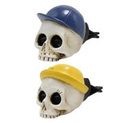 Ambientador de Coche Forma de Calavera de Resina, 2 Piezas