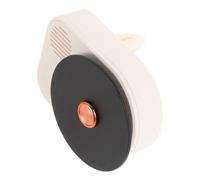 Ambientador de Coche Forma de Tocadiscos, Clip de Ventilación | Plástico, Diseño Giratorio y Uso Sencillo, para Interior del Vehículo, Fragancia Única y Doble Función