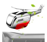 Ambientador de coche helicóptero,Ambientador de coche de helicóptero de energía solar,Ambientadores solares rotativos para automóviles - Aromaterapia de automóviles, decoración creativa de perfume