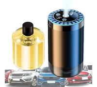 Ambientador de coche inteligente - Ambientador USB con 7 colores LED | Difusor de fragancia para el interior | Encendido y apagado automático, batería interna de 50 ml de - viajes