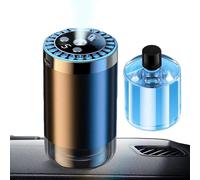 Ambientador de coche inteligente - Ambientador USB con 7 colores LED | Difusor de fragancia para el interior | Encendido y apagado automático, batería interna de 50 ml de - viajes