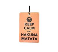 Ambientador De Coche Keep Calm and Hakuna Matata