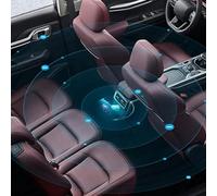 Ambientador de coche listo para viajar con potentes características neutralizantes (USB negro)