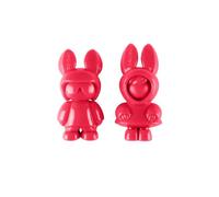 Ambientador de coche Mr&Mrs Andy&Frida Secret Fuxia Clip-on para boquillas, difusor de fragancias con diseño de conejito, acabado brillante, fácil de instalar