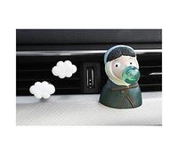 Ambientador de coche para las mujeres famosa pintura coche difusor (Mona Lisa, Van Gogh) Perfume Clip Arom-a difusor de yeso ambientadores de aire