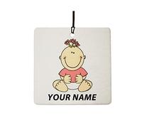 Ambientador De Coche Personalizado Baby Girl on Board