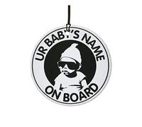 Ambientador De Coche Personalizado Cool Baby on Board
