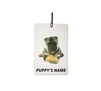 Ambientador De Coche Personalizado German Shepherd/Alsation Puppy