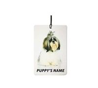 Ambientador De Coche Personalizado Shih Tzu Puppy