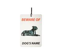 Ambientador De Coche Personalizado Staffordshire Bull Terrier Dog