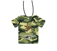 Ambientador De Coche Personalizado Territorial Army Shirt