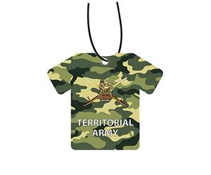 Ambientador De Coche Personalizado Territorial Army Shirt