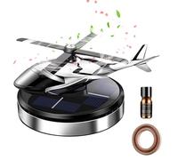 Ambientador De Coche Rotativo Solar - Ambientador De Coche Energía Solar,Difusor De Aromaterapia Solar Giratorio En Helicóptero | Purificador De Aire Giratorio Perfumado Para Hombres Y Mujeres,dado
