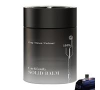 Ambientador de coche sólido - Gel de perfume para coche, fragancia de jazmín Fragancia de coche de larga duración | Neutralizador de olores de larga duración para el coche o el hogar
