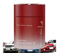 Ambientador de coche sólido - Gel de perfume para coche, jazmín Scent de larga duración para coche, neutralizador de olores de larga duración para coche o casa