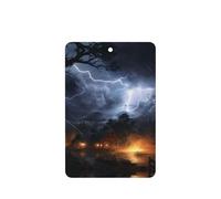 Ambientador de fragancia de coche con aroma a noche de relámpago y trueno, buen soporte y difusor adecuado para automóviles y hogares