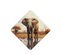 Ambientador de fragancia de elefante africano para coche, olor fresco a coche, buen soporte y difusor adecuado para automóviles y hogares