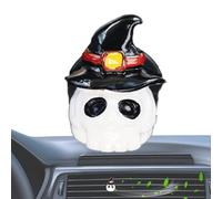 Ambientador de Halloween para coche, ambientador de coche de Halloween, 3D con espíritu de calabaza, aromaterapia, ambientador de coche, decoración de coche de Halloween